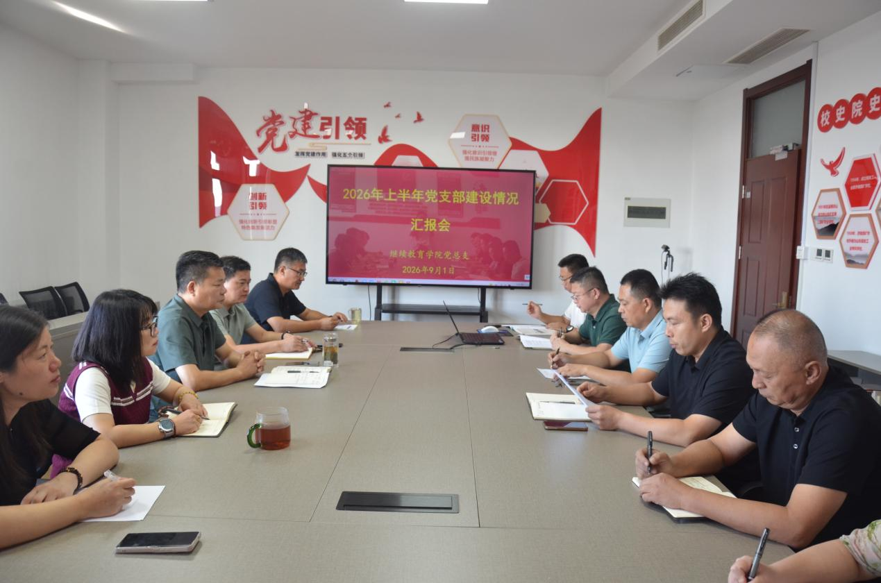 太阳成集团tyc122ccVIP党总支召开2026年上半年党支部建设工作汇报会