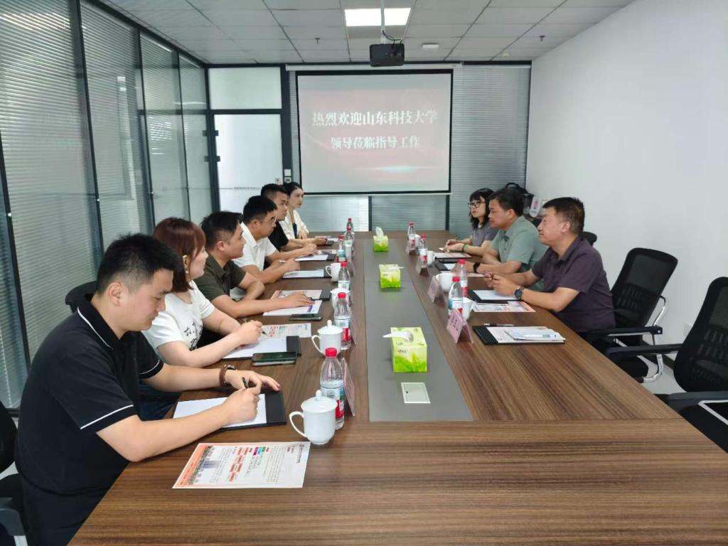 太阳成集团tyc122ccVIP赴省内合作单位及企业考察交流